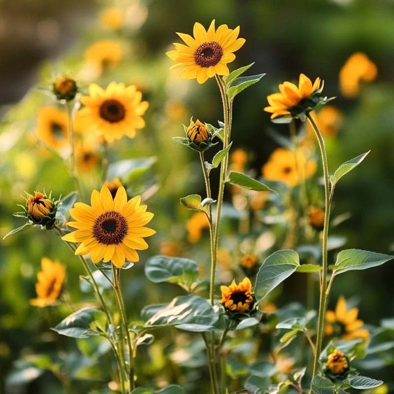 Auringonkukan siemenet 'Hella' - 20 luomusiementä