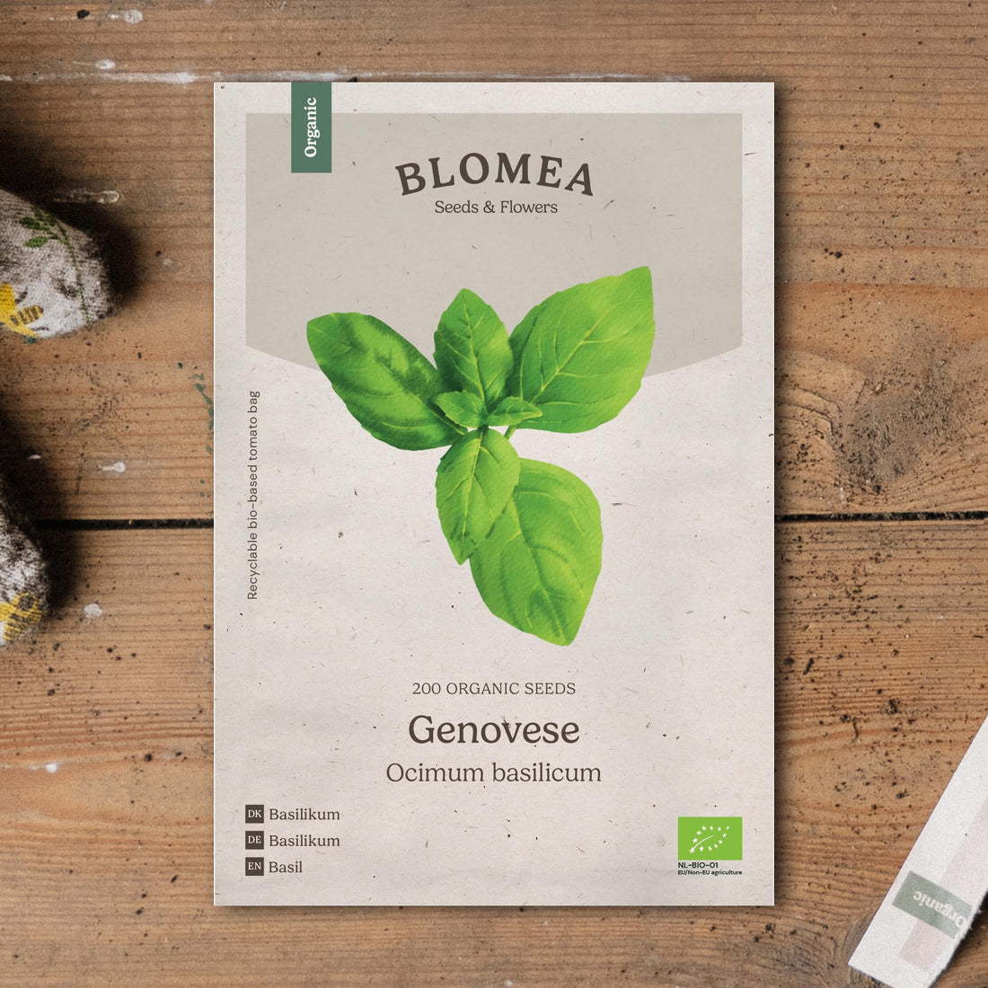 Basilikan siemenet 'Genovese' - 200 luomusiementä