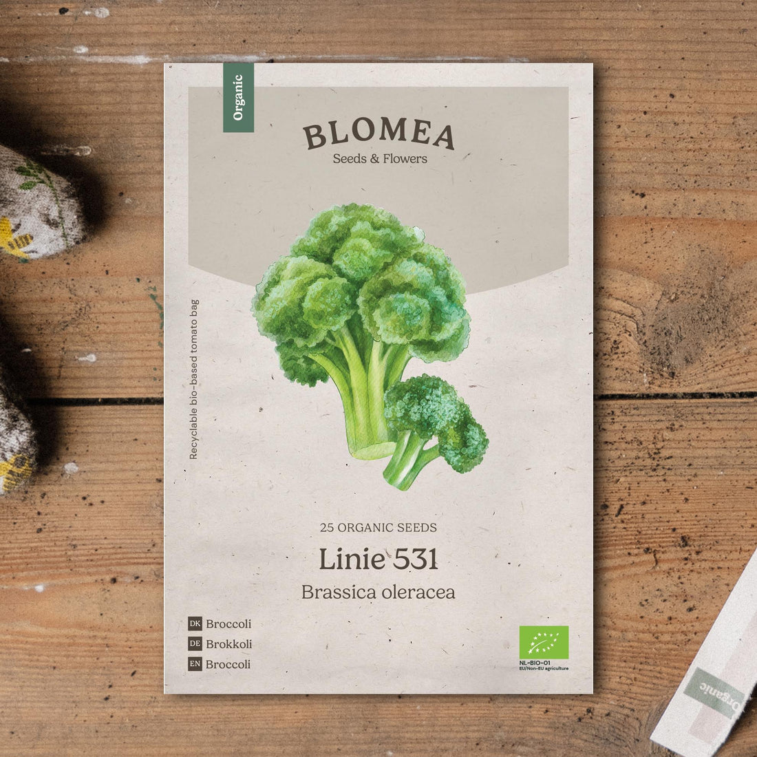 Parsakaalin siemenet 'Linie 531' - 25 luomusiementä
