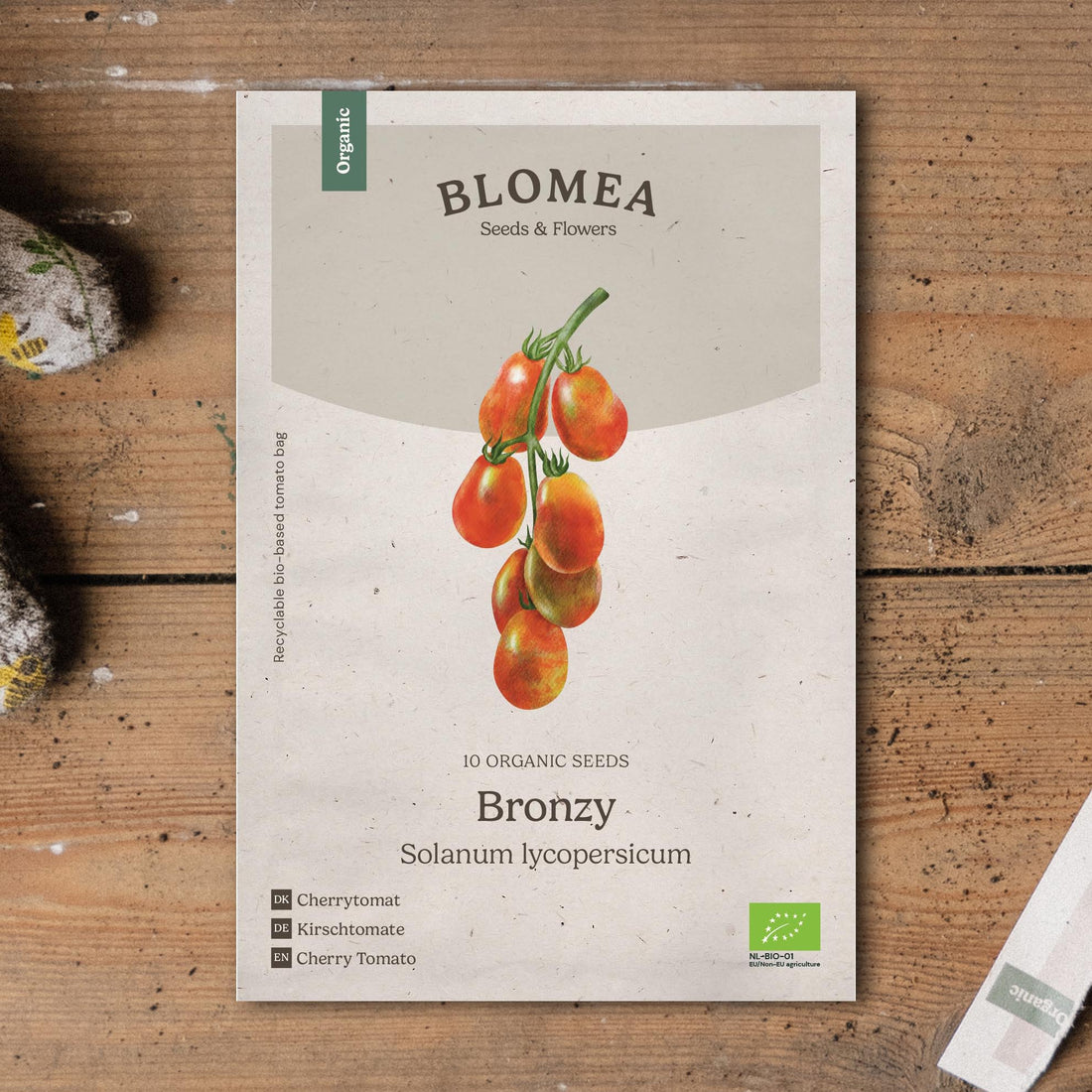 Kirsikkatomaatin siemenet 'Bronzy' - 10 luomusiementä