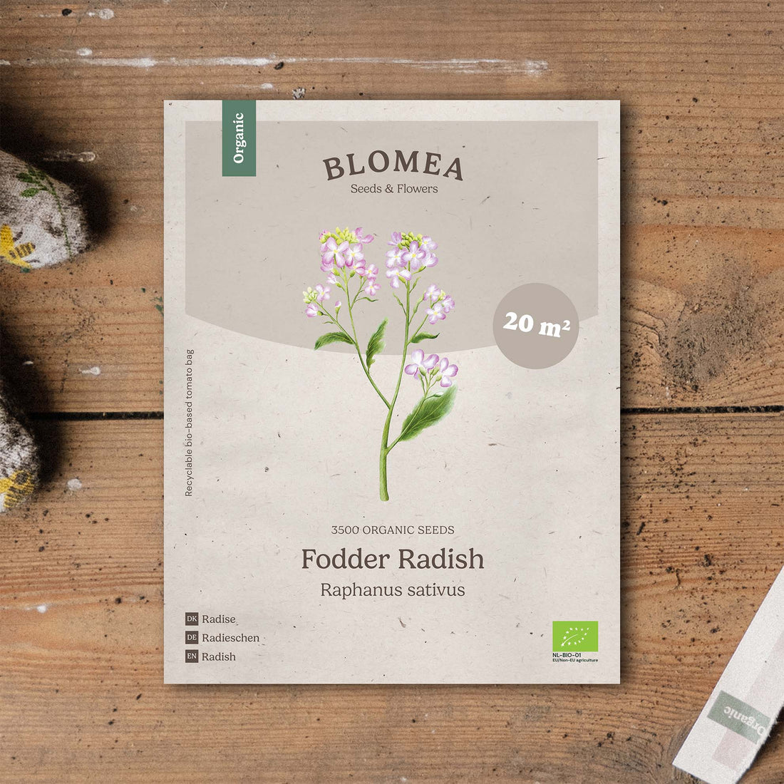 Viherlannoitussiemenet 'Fodder Radish' (20 m²)