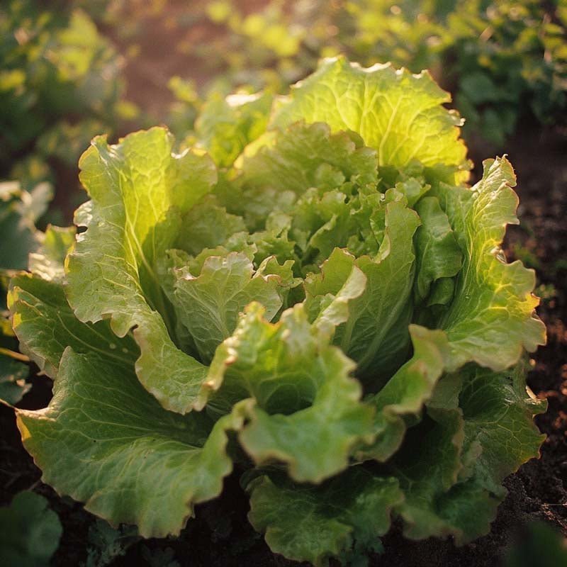 Jäävuorisalaatin siemenet 'Grazer Krauthaupel 2' - 200 luomusiementä