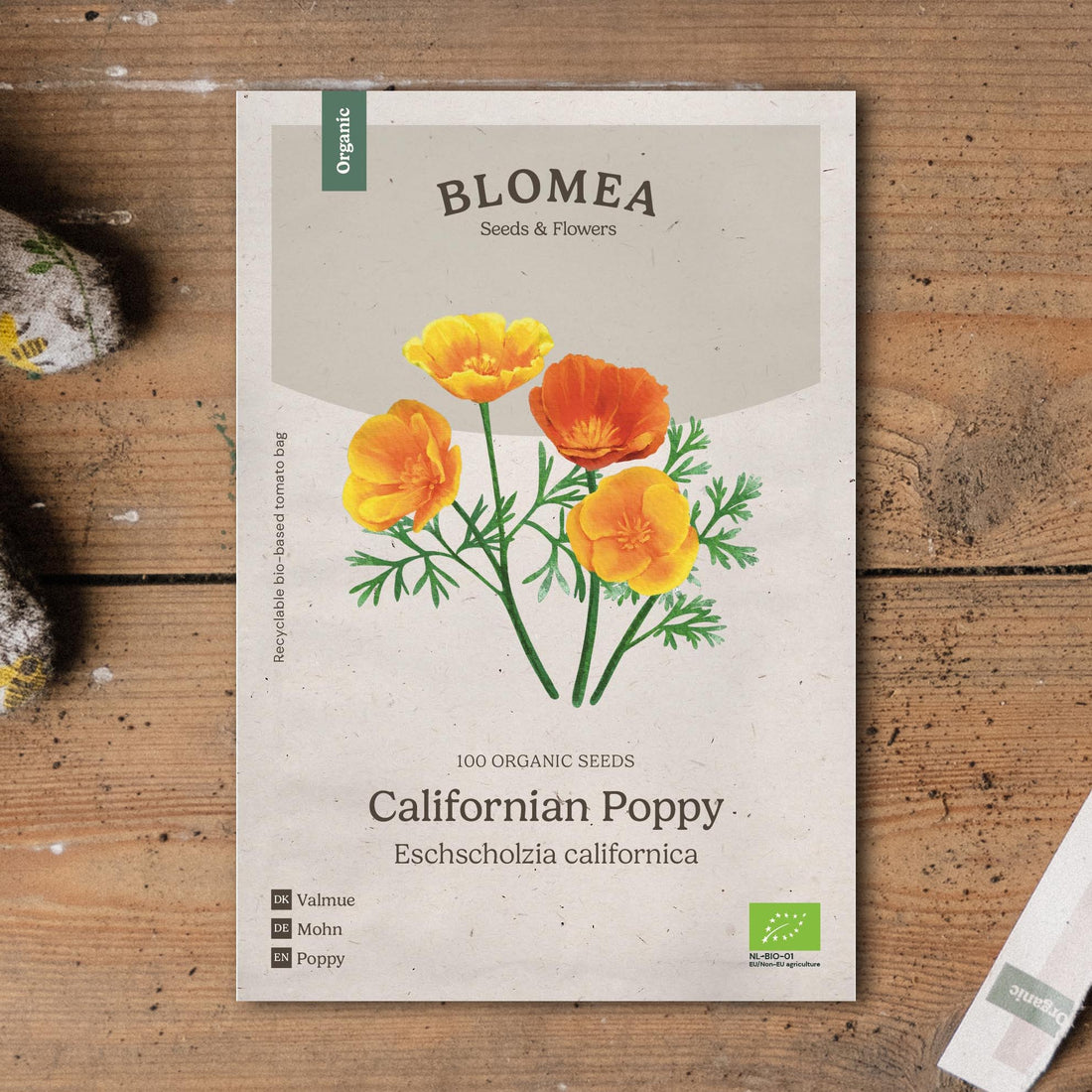 Kaliforniantuliunikon siemenet - 100 luomusiementä