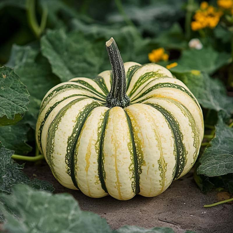 Koristekurpitsan siemenet 'Sweet Dumpling' - 5 luomusiementä