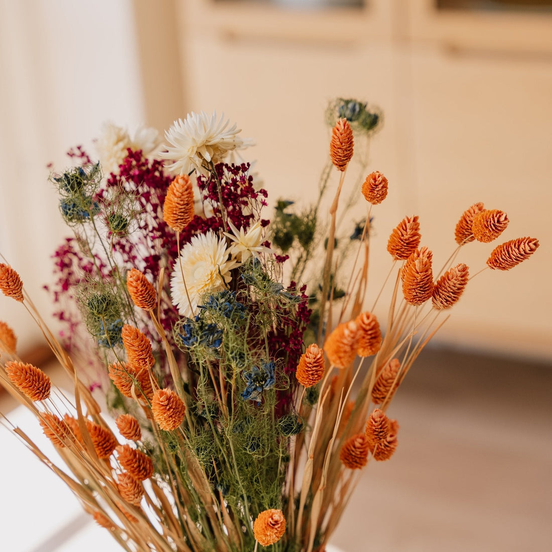 Kuivakukkakimppu, Salama, H: 50 cm