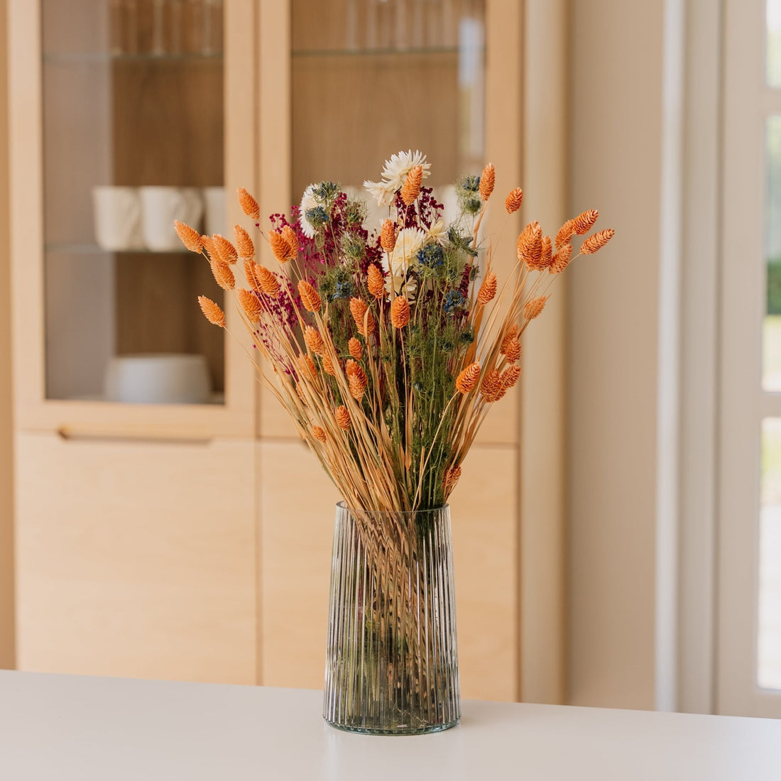 Kuivakukkakimppu, Salama, H: 50 cm