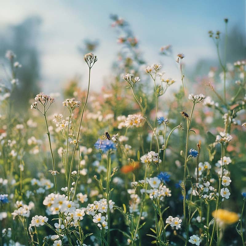 Kukkaseoksen 'Bloom mix' - 125 luomusiementä