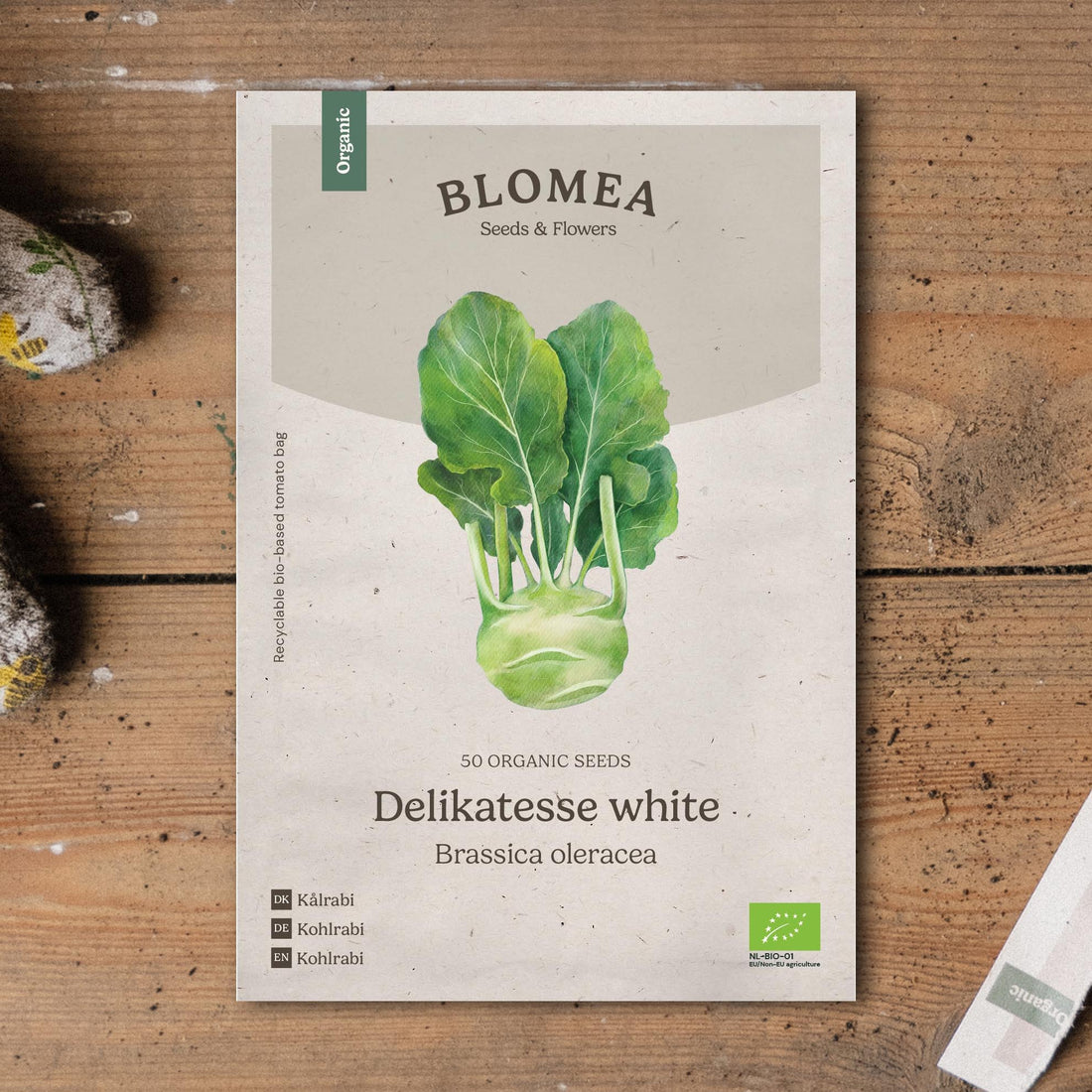 Kyssäkaalin siemenet 'Delikatesse white' - 50 luomusiementä