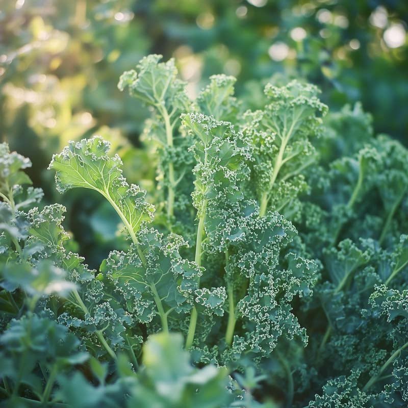 Lehtikaalin siemenet 'Lerchenzungen' - 50 luomusiementä
