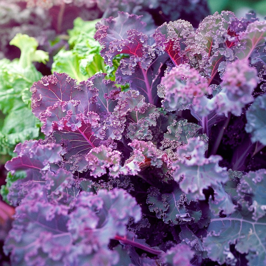 Lehtikaalin siemenet 'Roter Grünkohl' - 100 luomusiementä