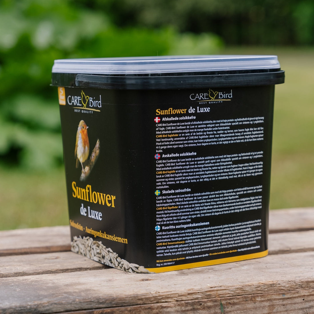 Linnunruoka, Sunflower de Luxe, 5 L