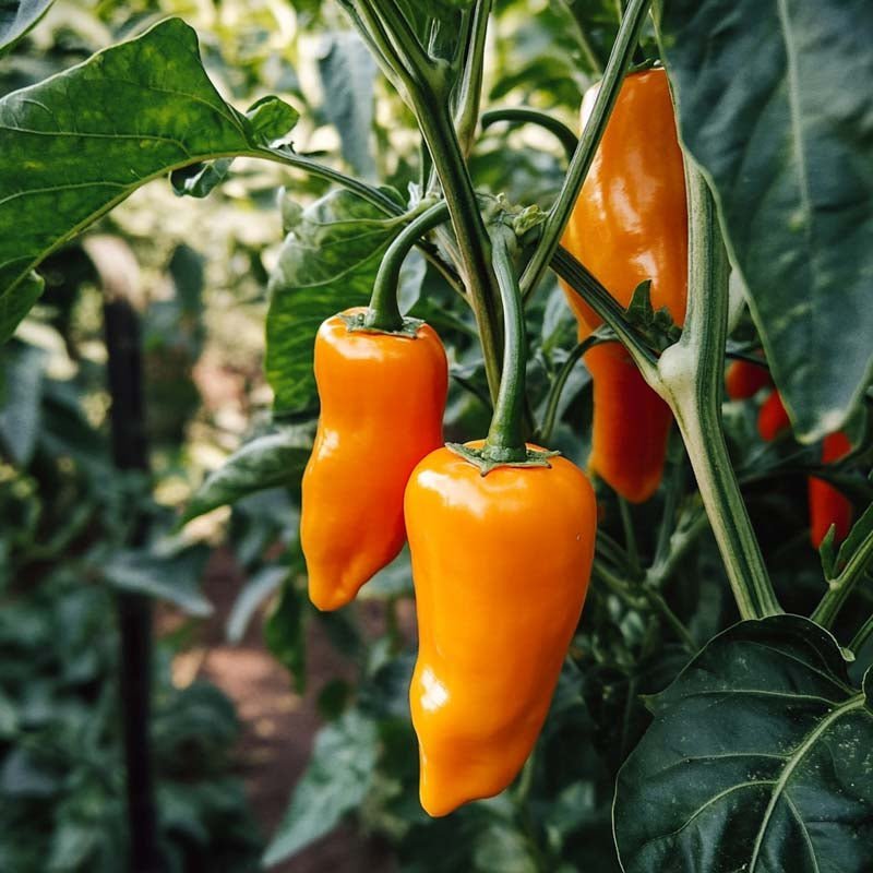 Paprikan siemenet 'Lady Lou' - 5 luomusiementä