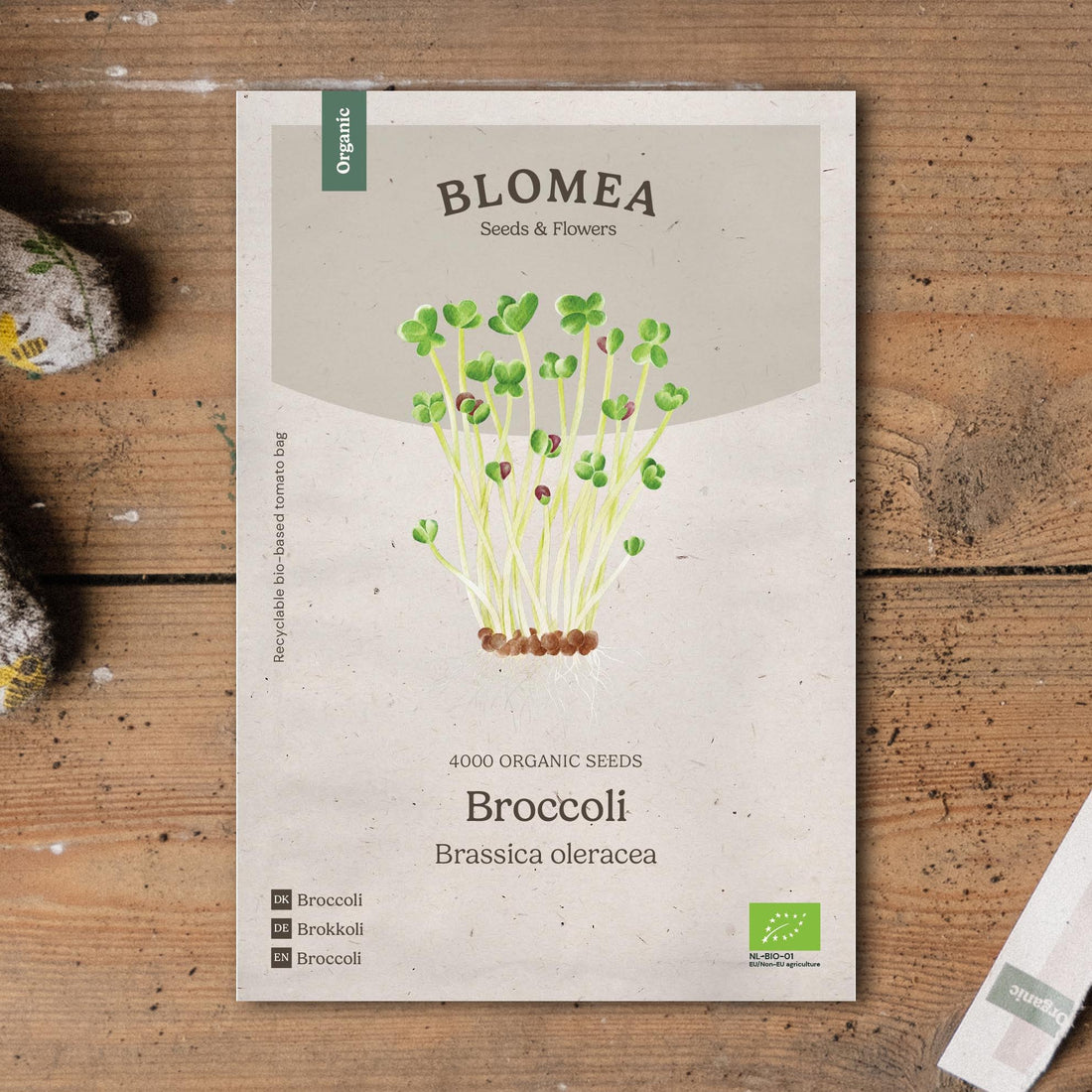 Parsakaalin mikrovihreiden siemenet - 4000 luomusiementä