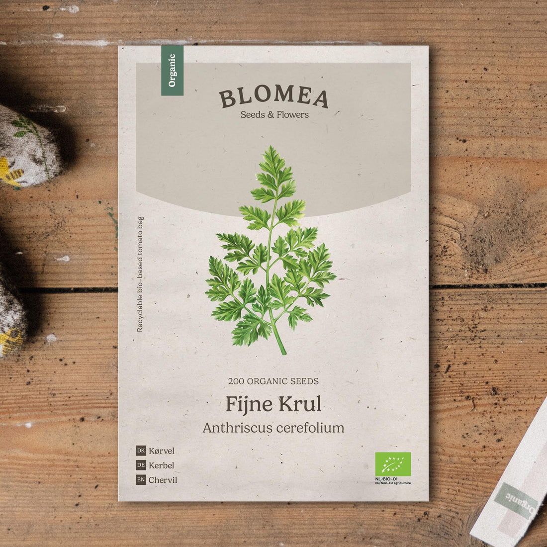 Persiljan siemenet 'Fijne Krul' - 200 luomusiementä