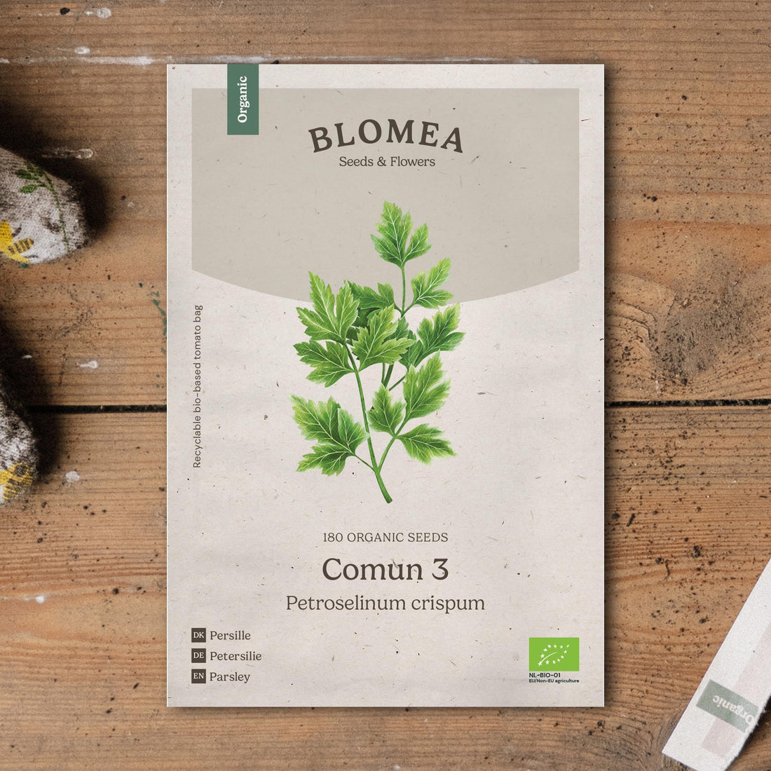 Persiljan siemenet 'Comun 3' - 200 luomusiementä
