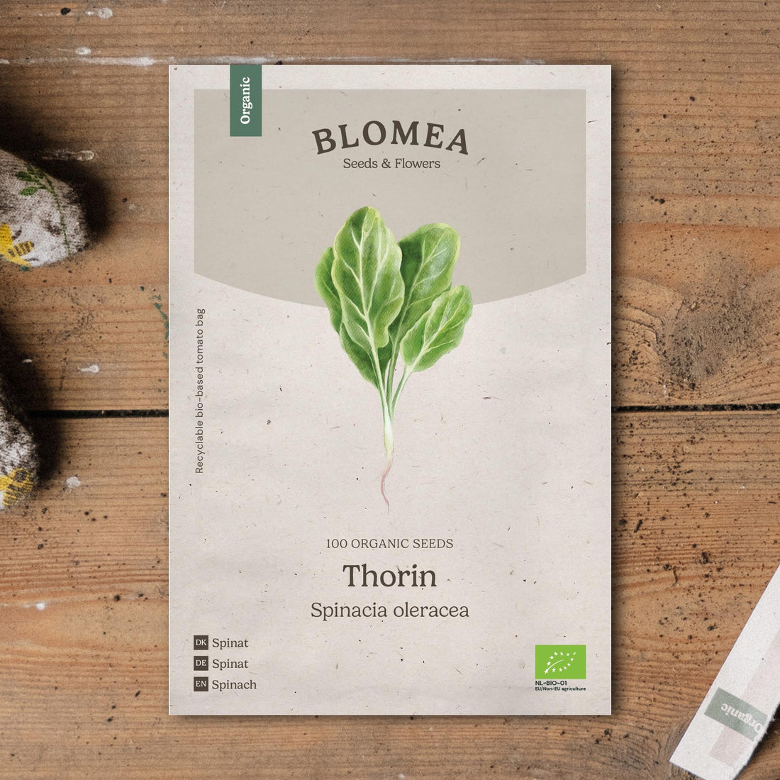 Pinaatin siemenet 'Thorin' - 100 luomusiementä