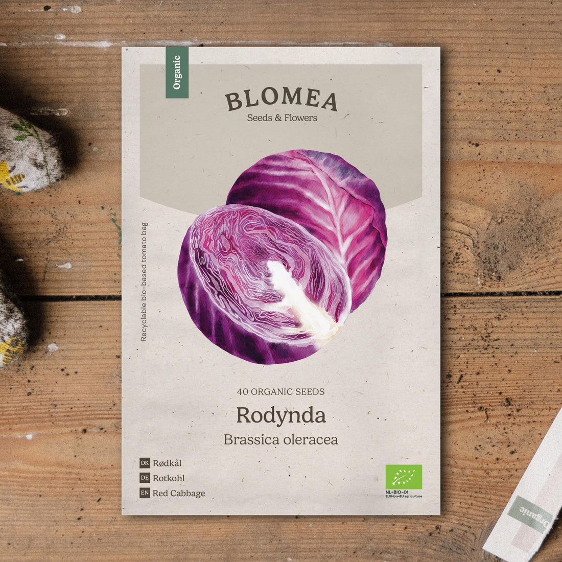 Punakaalin siemenet 'Rodynda' - 40 luomusiementä