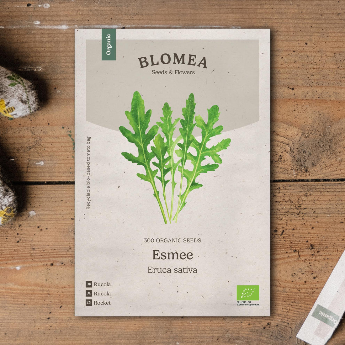 Rucolan siemenet 'Esmee' - 300 luomusiementä