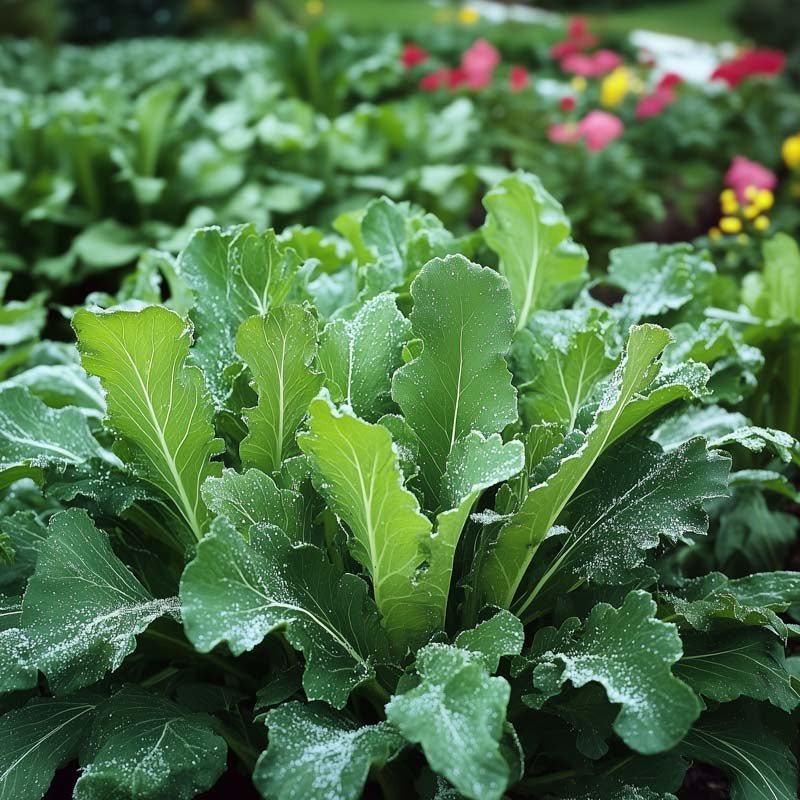 Sarepta - sinapin siemenet 'Green in snow' - 180 luomusiementä