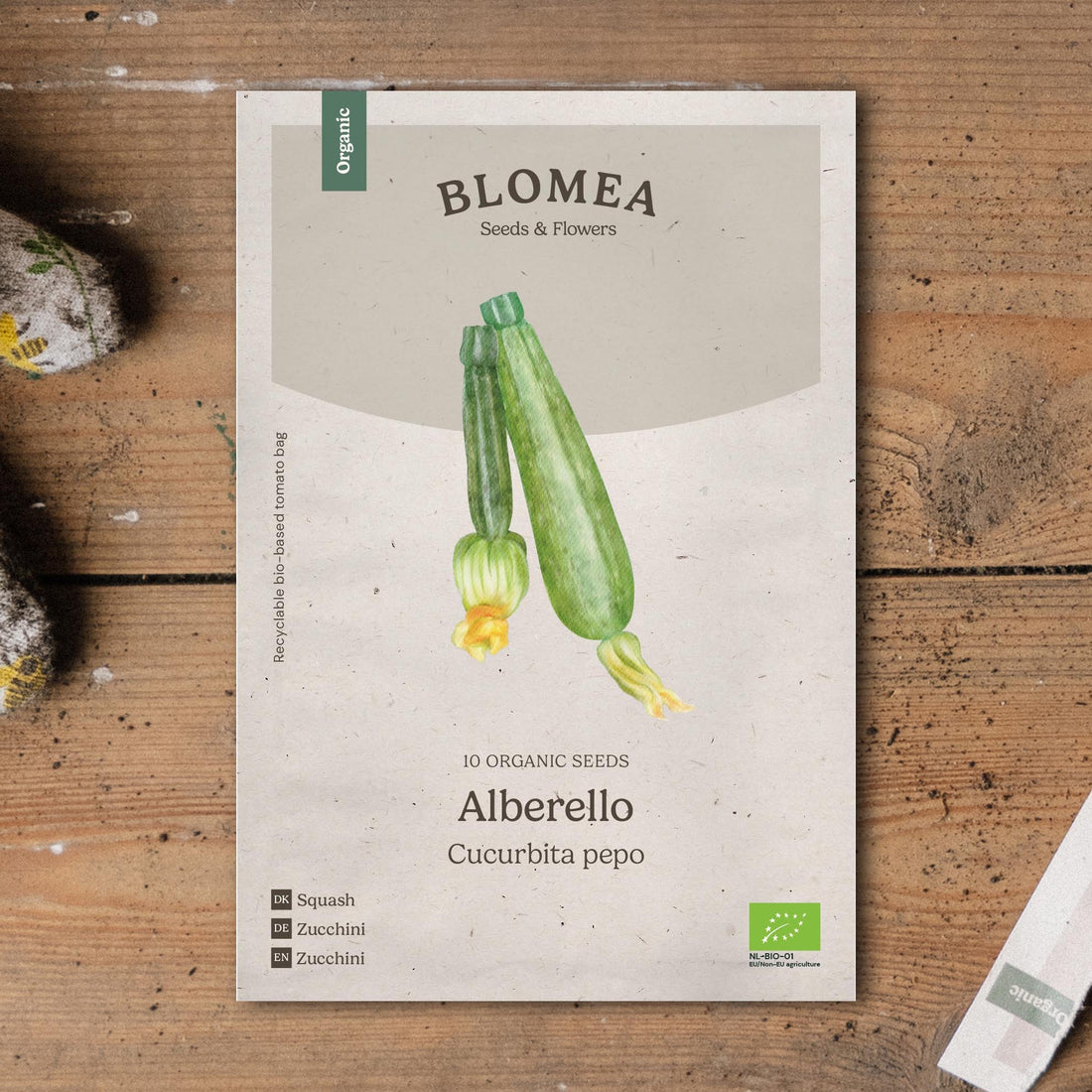 Kurpitsan siemenet 'Alberello' - 10 luomusiementä