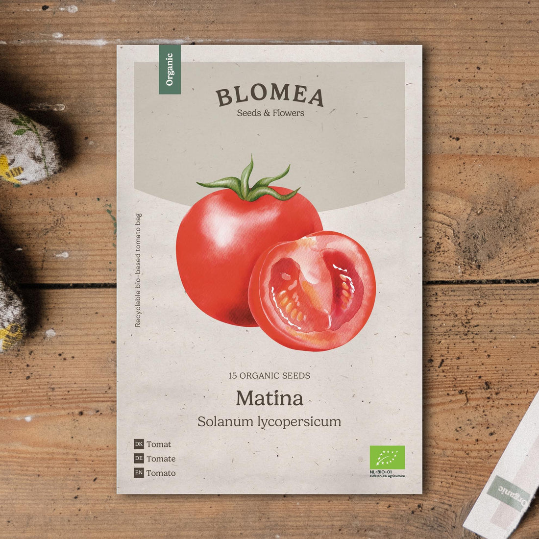 Tomaatin siemenet 'Matina' - 15 luomusiementä