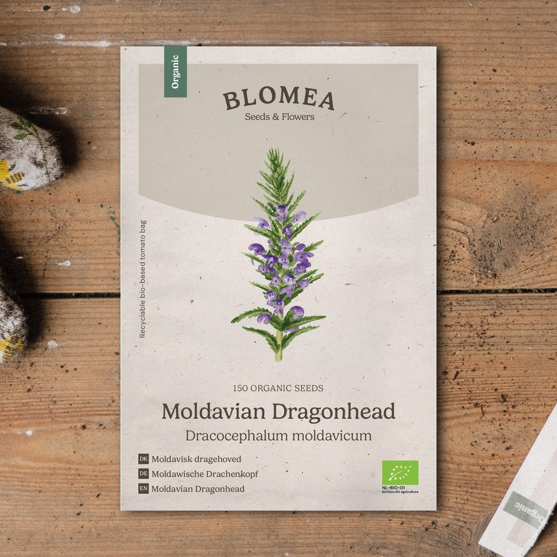 Tuoksuampiaisyrtin siemenet 'Moldavian Dragonhead' - 150 luomusiementä