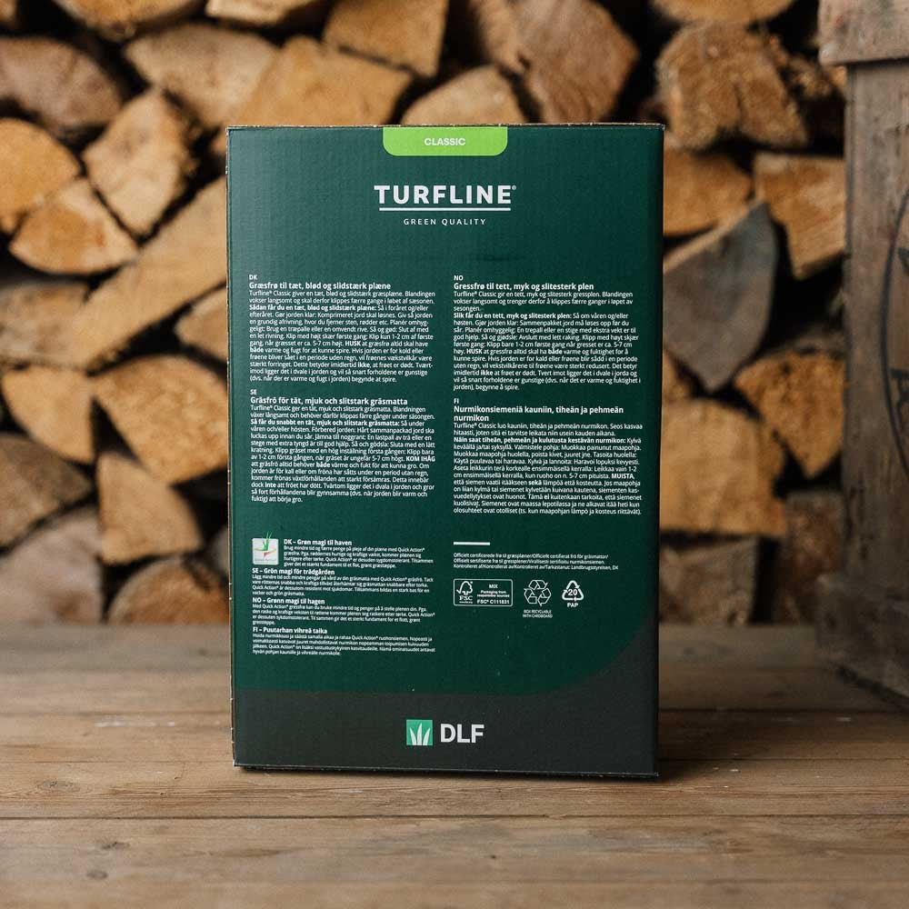 Turfline Classic ruohonsiemenet, 1 kg (50 m²)