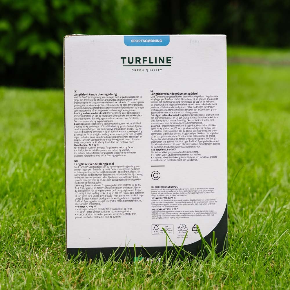Turfline-urheilulannoite 16/2/7, 3 kg