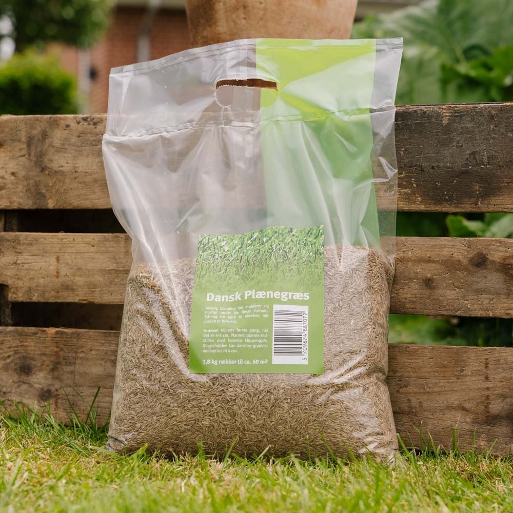 Turfline Tanskalaiset ruohonsiemenet, 1,8 kg (60 m²)