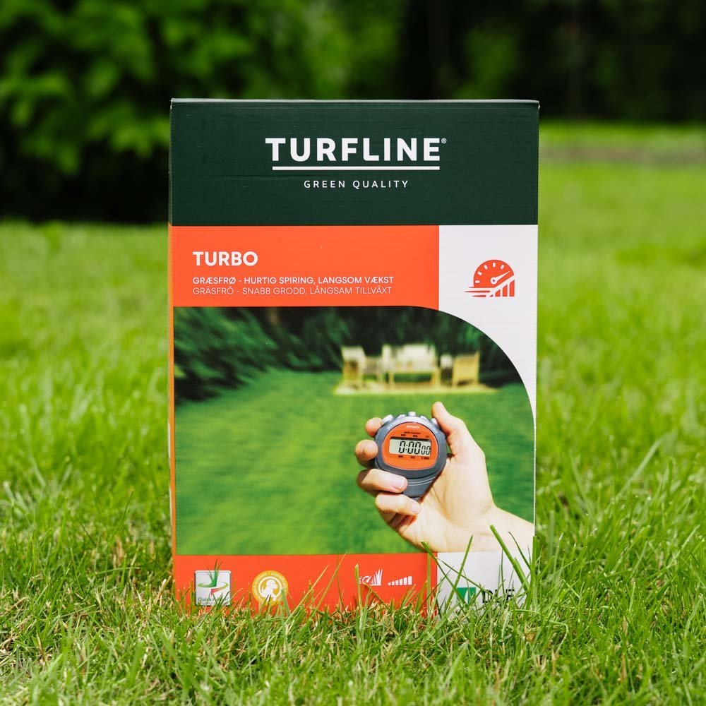 Turfline Turbo ruohonsiemenet, 2,1 kg (105 m²)