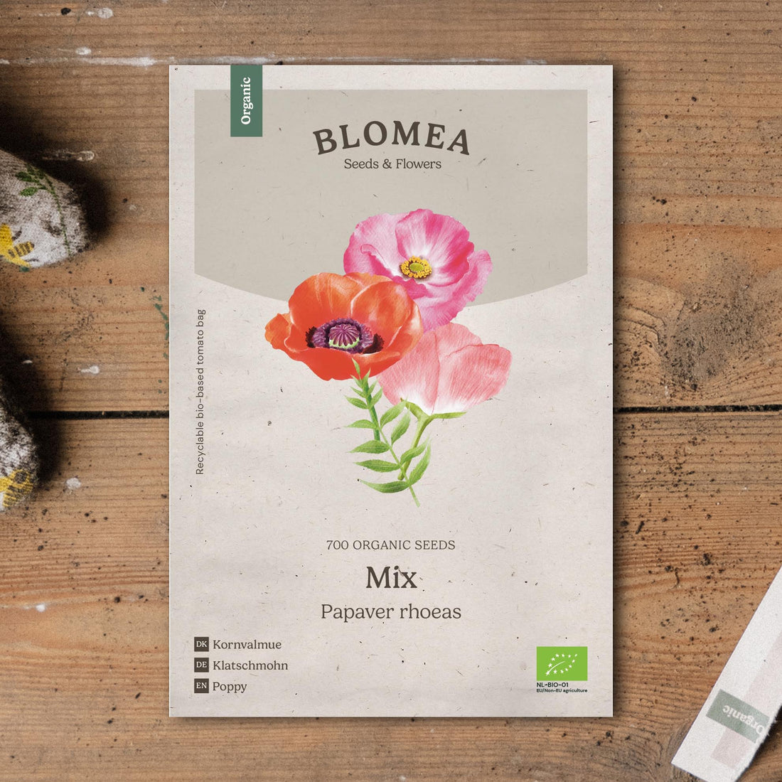 Unikon siemenet 'Poppy Mix' - 700 luomusiementä