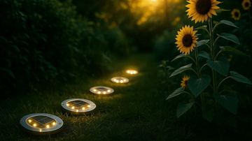 LED-aurinkokennovalot