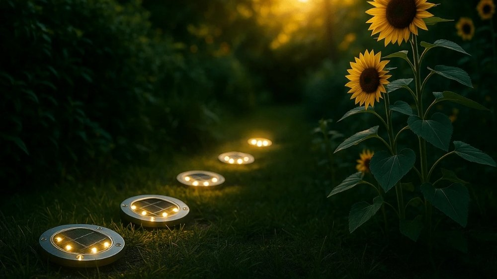 LED-aurinkokennovalot