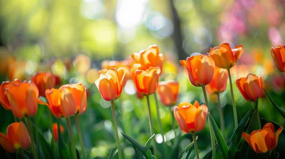 Oranssit tulppaanit - Blomea.fi