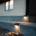 Aurinkokäyttöiset LED - porrasvalot, 4 kpl