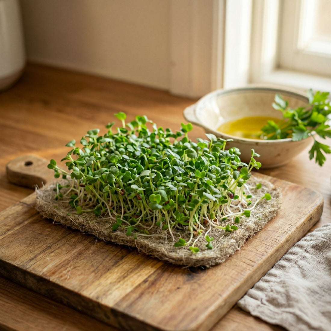 Hamppumatto mikrovihreille, 10 kpl