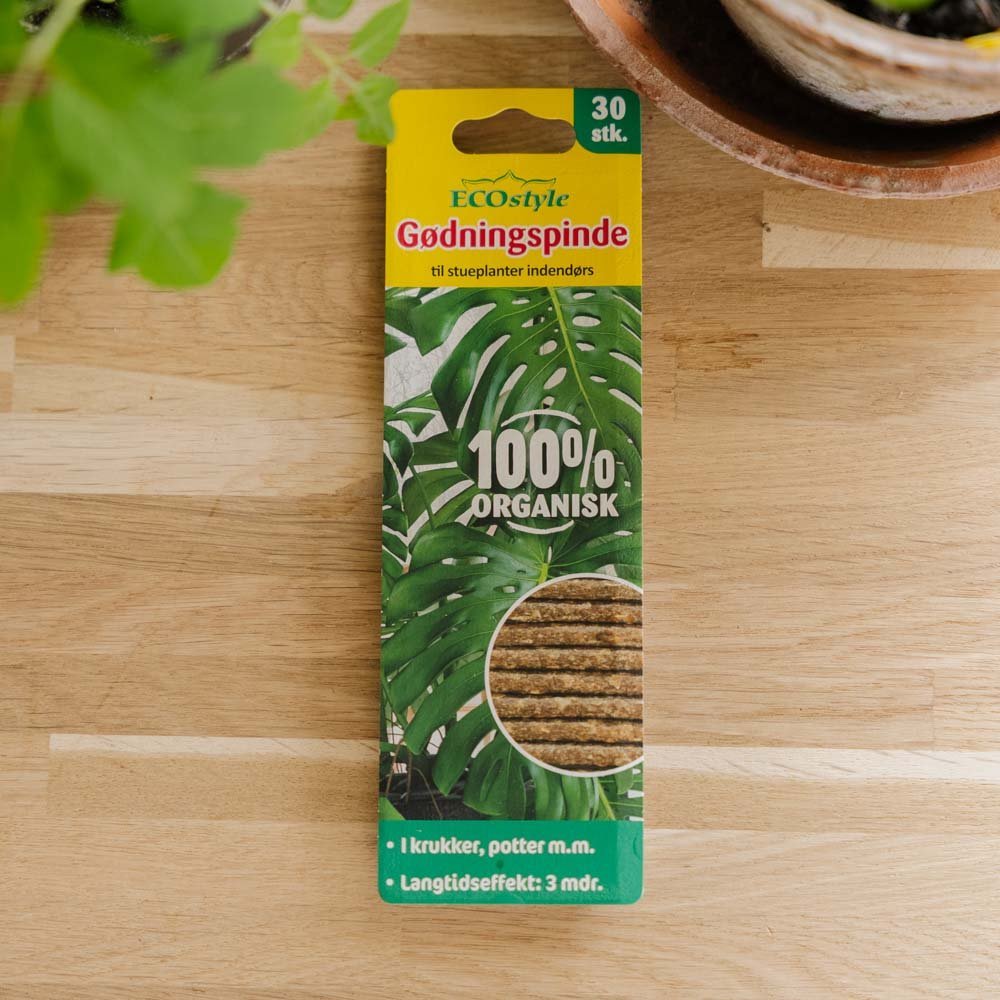 Huonekasvien lannoitetikut 30 kpl