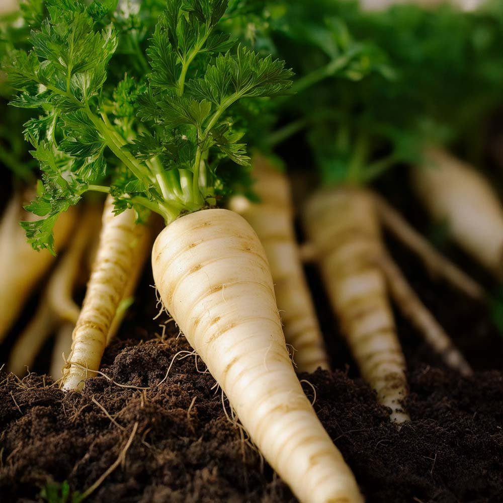 Juuripersiljan siemenet 'Halflange' - 200 luomusiementä