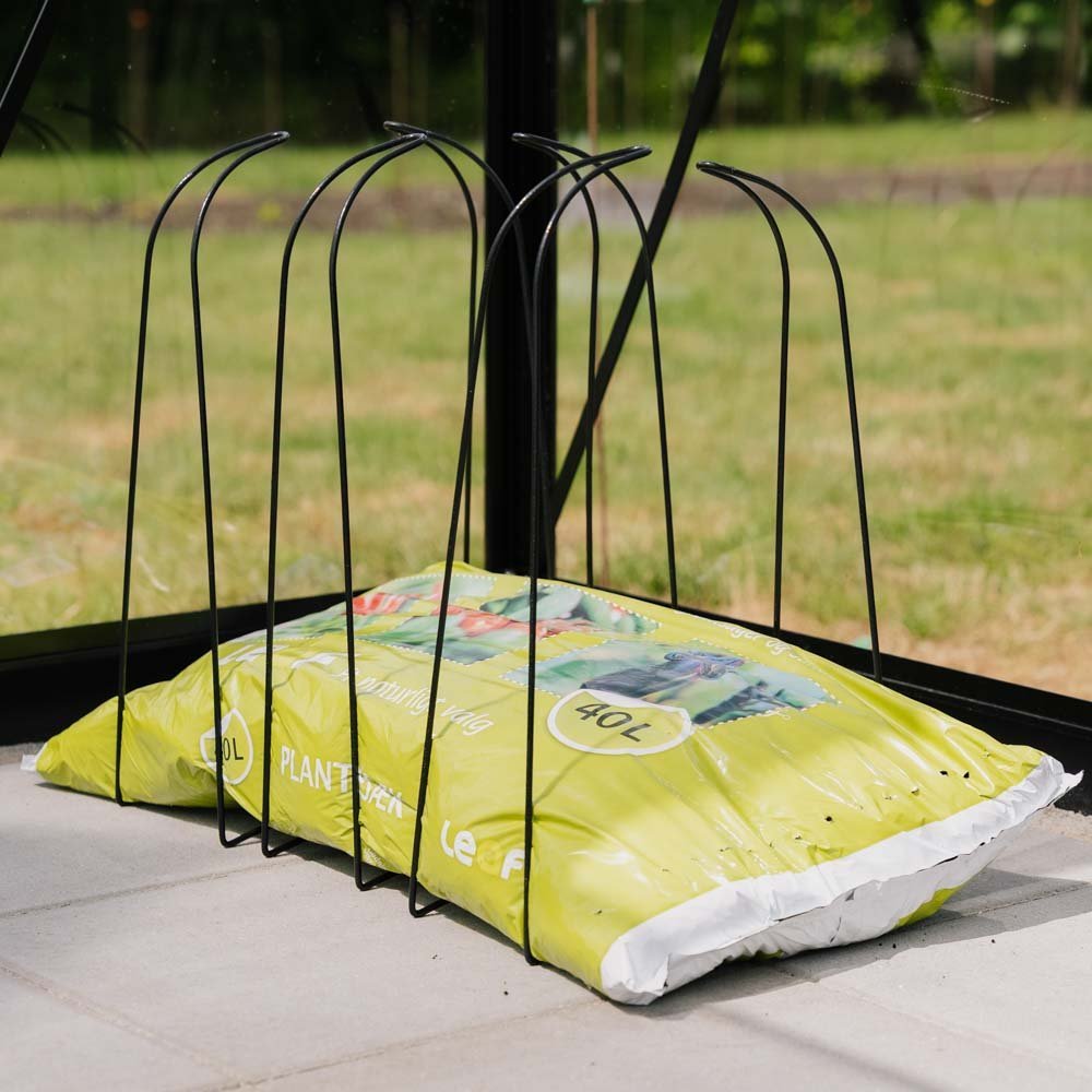 Kasvatuspussin tukikehys, Pituus: 18 cm x Leveys: 32 cm x Korkeus: 52 cm, 3 kpl