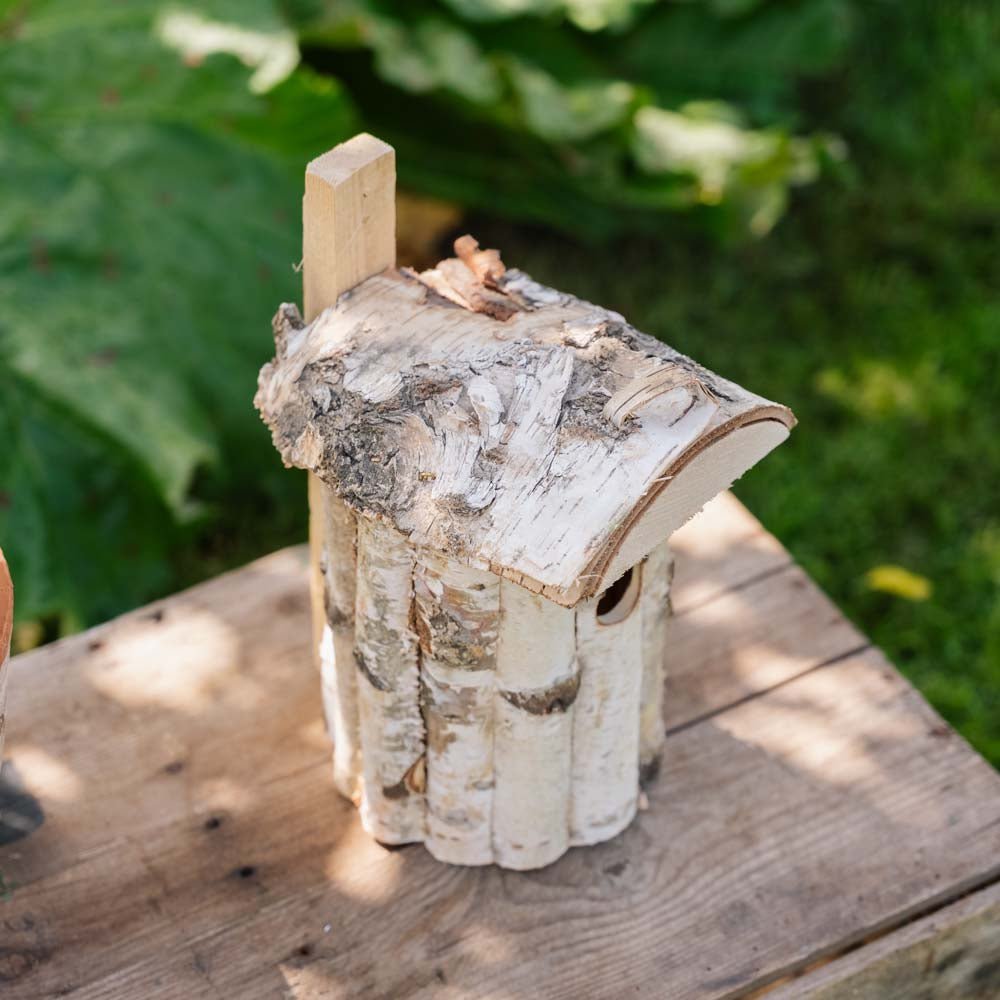 Keinupönttö, koivua, Ø 17 cm Korkeus: 30 cm