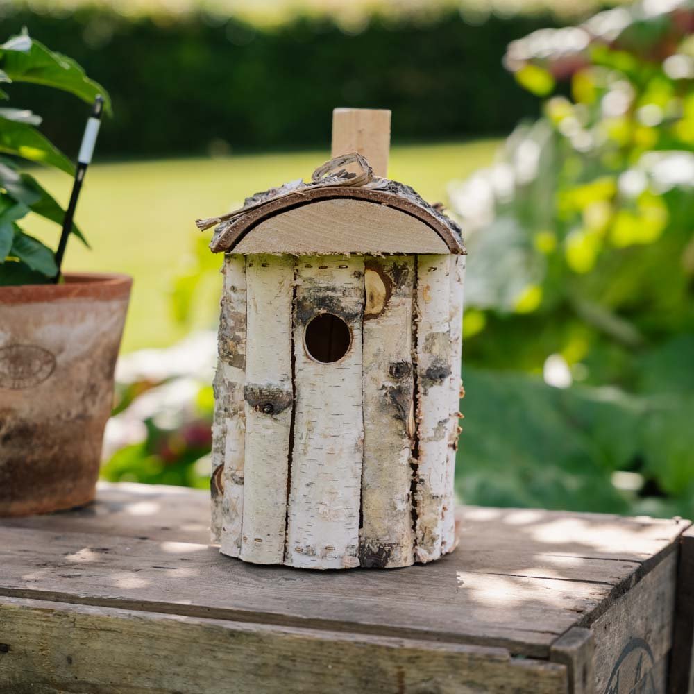 Keinupönttö, koivua, Ø 17 cm Korkeus: 30 cm