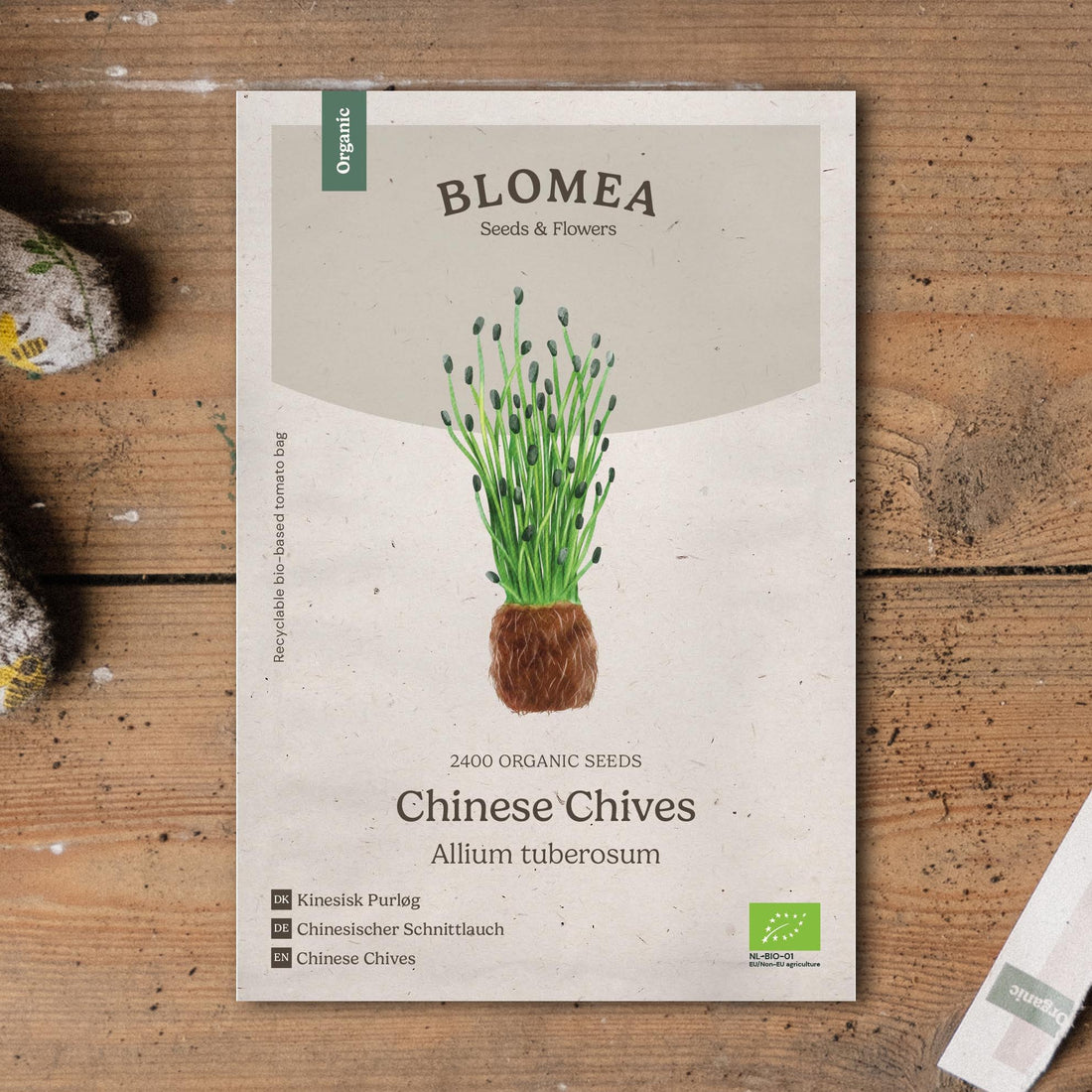 Kiinalaisen ruohosipulin mikrovihreiden siemenet - 2400 luomusiementä