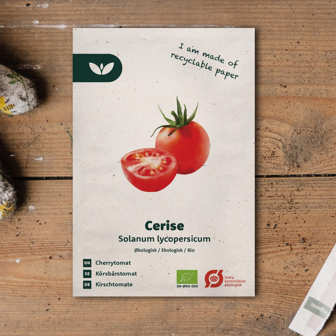 Kirsikkatomaatin siemenet 'Cerise' - 30 luomusiementä