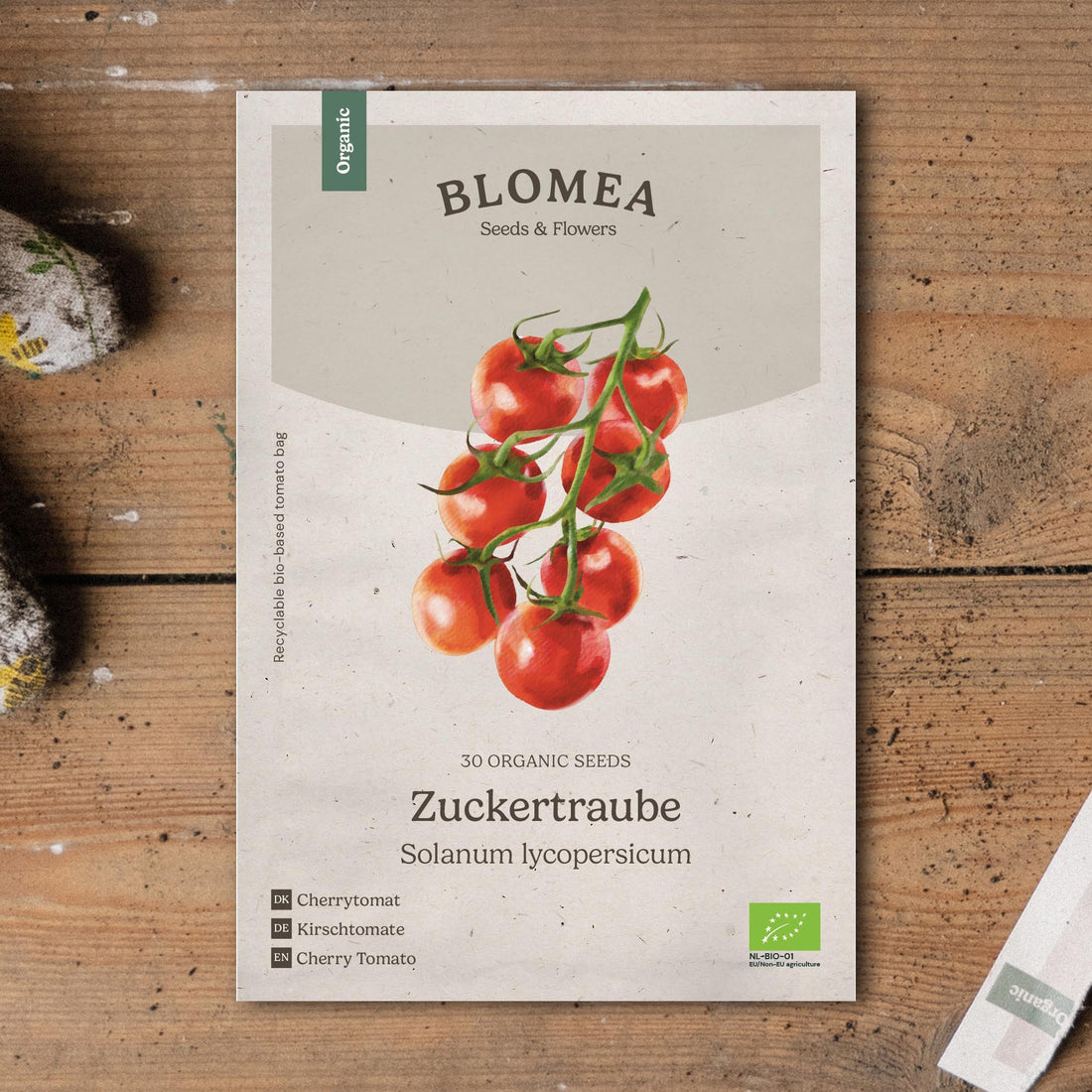 Kirsikkatomaatin siemenet 'Zuckertraube' - 30 luomusiementä