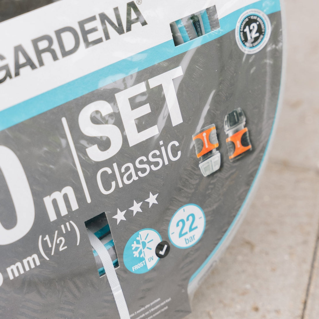 Klassinen letkusetti 13 mm (1/2") 20 m