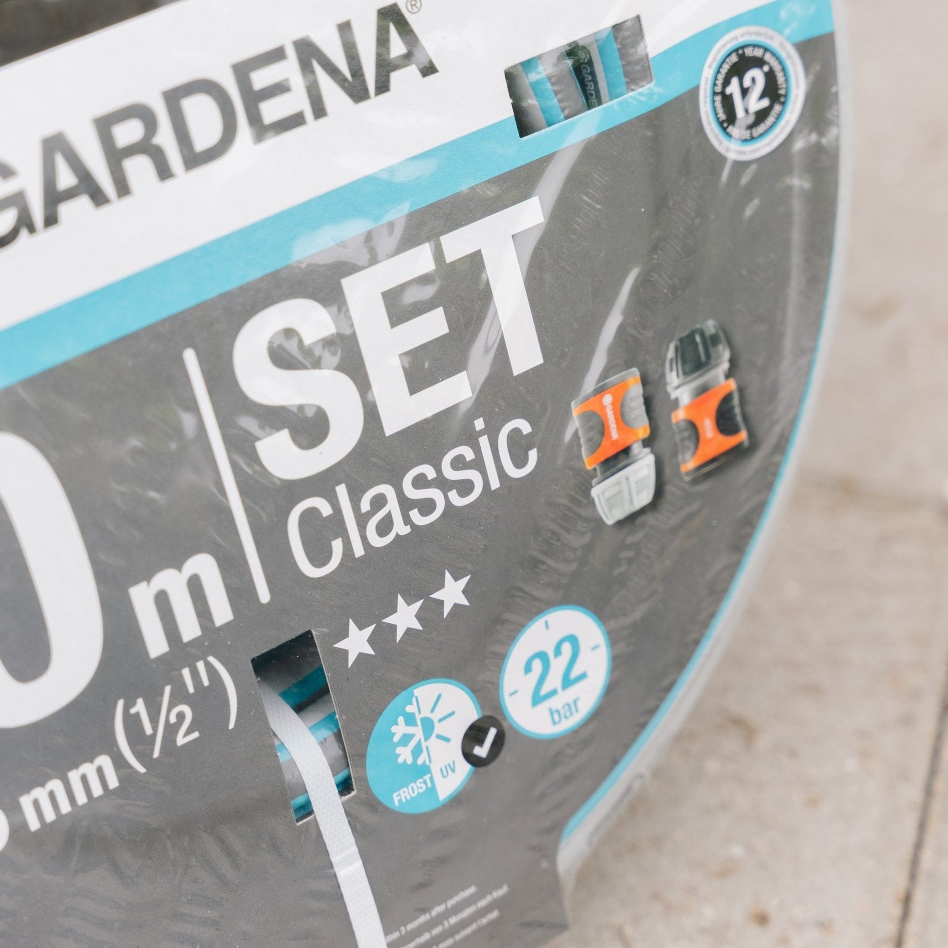 Klassinen letkusetti 13 mm (1/2") 20 m