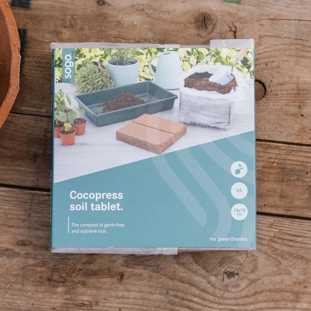 Kookosmulta 10 litraa, 18x18 cm