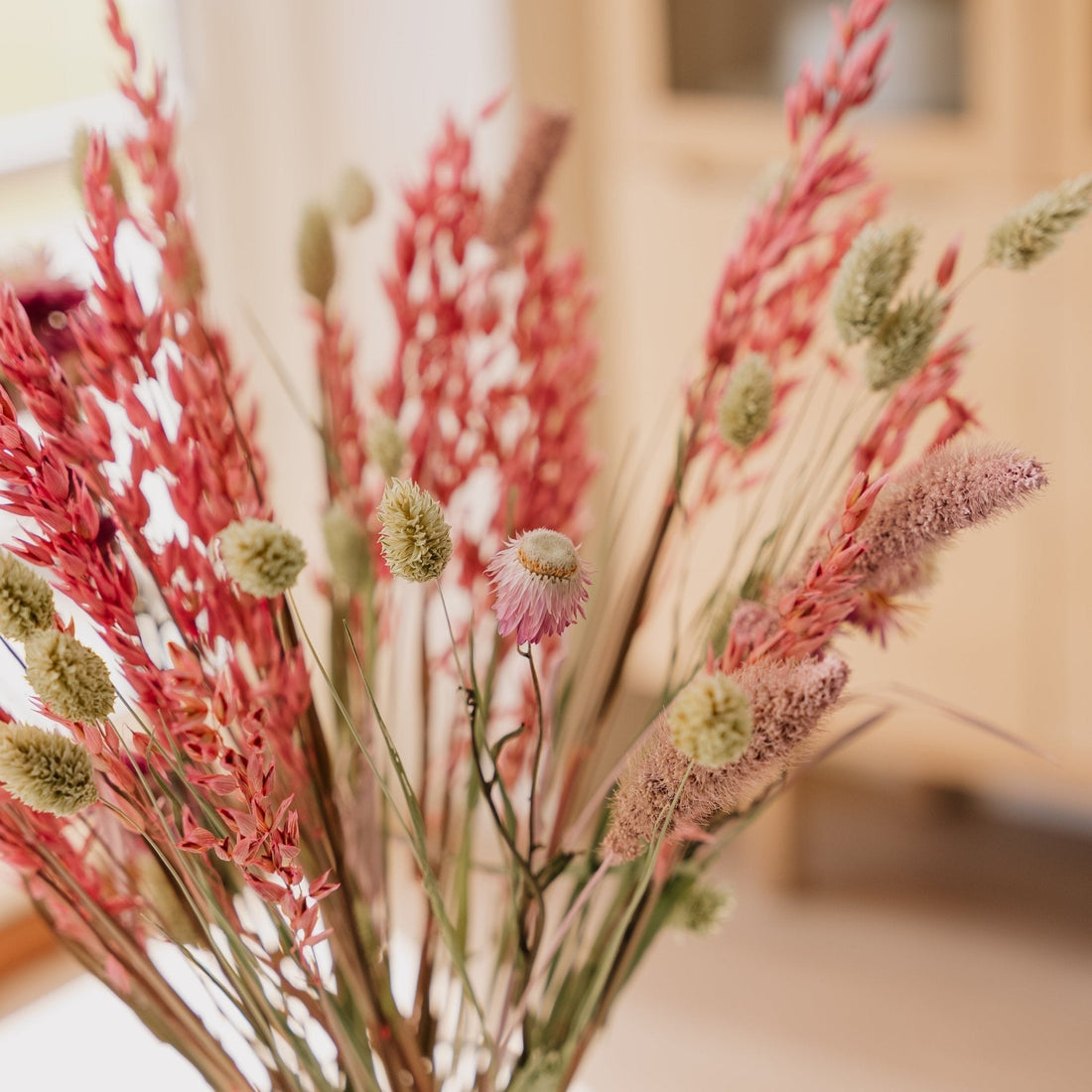 Kuivakukkakimppu, Eleganssi, Korkeus: 50 cm