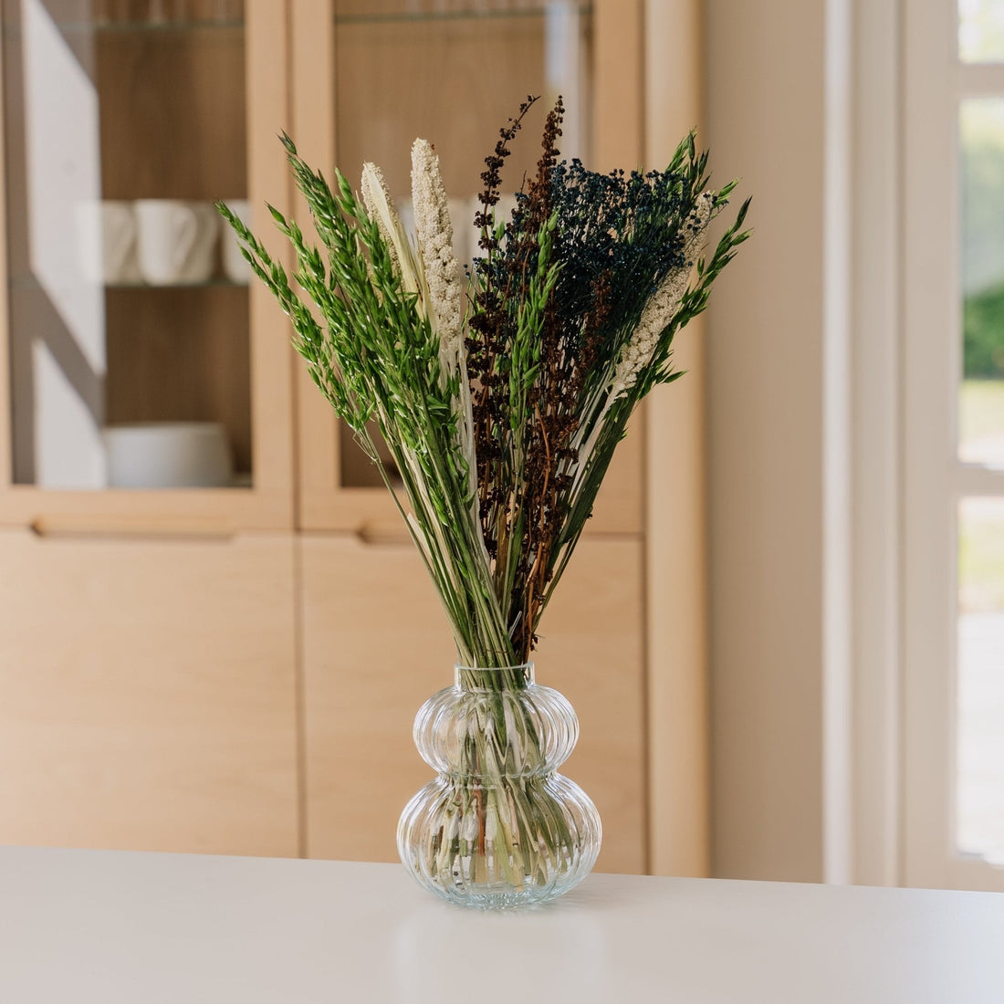 Kuivakukkakimppu, Intohimo, H: 50 cm