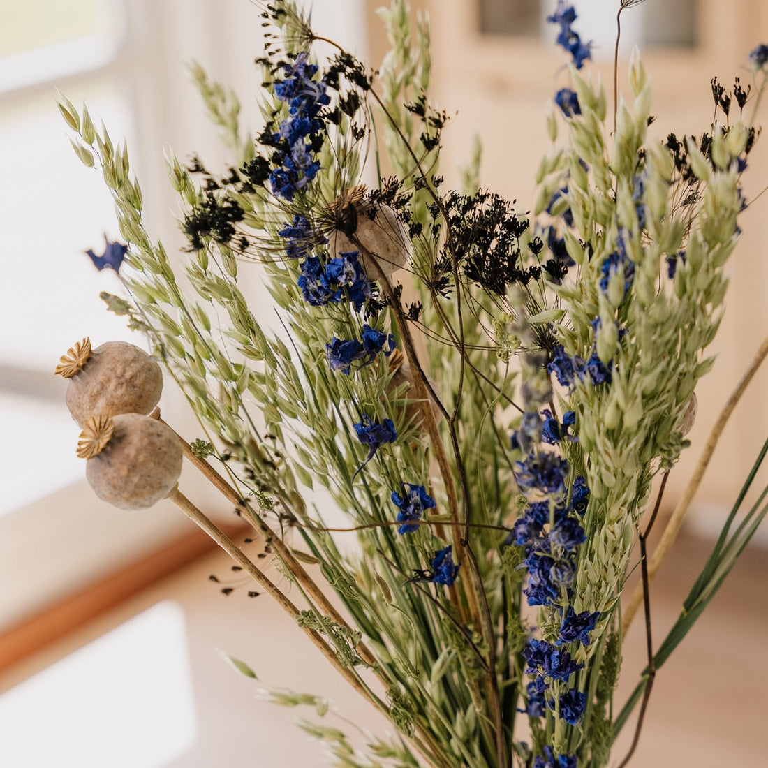 Kuivakukkakimppu, Kaunotar, H: 50 cm